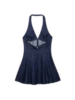 Nlzgmsj 2025 Summer Women's Denim Dresses Sleeveless Mini Dress Party Dresses Fashion Streetwear Dress ﻿