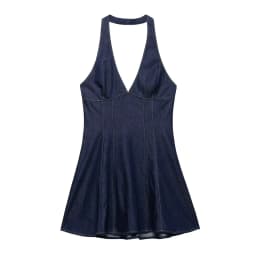 Nlzgmsj 2025 Summer Women's Denim Dresses Sleeveless Mini Dress Party Dresses Fashion Streetwear Dress ﻿