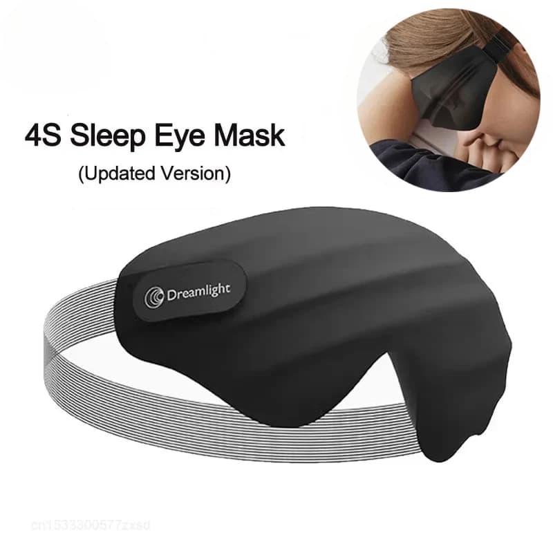 Dreamlight 2/3/4S Eye Mask 3D Stereoscopic Sleep Aid for Men Women Adult for Sleeping Block Out Light Travel Blindfold