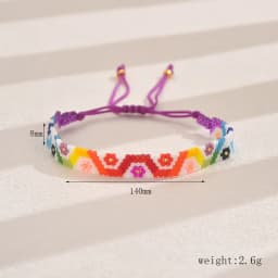ZHONGVI New Colorful MIYUKI Beads Bracelets For Women on Hand Luxury Wholesale Bangle Party Gift Handwork Jewelry