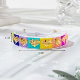 ZHONGVI New Colorful MIYUKI Beads Bracelets For Women on Hand Luxury Wholesale Bangle Party Gift Handwork Jewelry