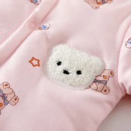 Winter Cute Animal Design Neonatal Boys Girls Teddy Bear Pattern 100 Cotton Rompers Children's Clothing