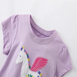 Jumping Meters 2-7T New Arrival Unicorn Embroidery Hot Selling Cotton Summer Girls Tshirts Baby Clothes Children's Tees Tops