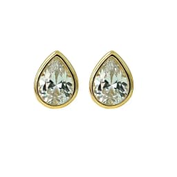 925 Silver Ear Nail Light Luxury Package Set with Water Drop Shape, Cultivating a High Carbon Diamond Versatile Accessory