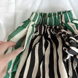 Soft Breathable Baby Boys Girls Shorts Striped Casual Kids Pants Spring Summer Calf Length Toddler Trousers Children Clothes