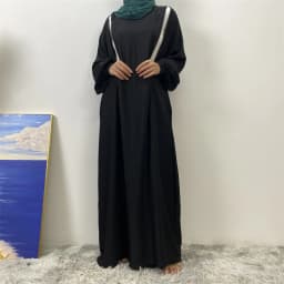 Middle East Dubai Fashion Muslim Breastfeeding Muslim Long-Sleeved Slim-Fit Dress Islamic Popular Women's Wear