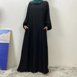 Middle East Dubai Fashion Muslim Breastfeeding Muslim Long-Sleeved Slim-Fit Dress Islamic Popular Women's Wear
