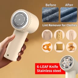 Portable USB Lint Remover Electric for Clothes Rechargeable Hair Ball Trimmer Machine for Clothes for Sweater Fabric Shaver