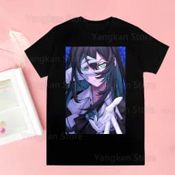 Ado Tshirt Printed Unisex Short Sleeve T Shirt Cool Cartoon Casual T-shirt Streetwear Tops