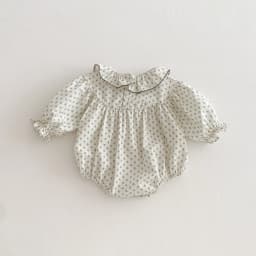 Infant Baby Rompers Infant Girls Princess Floral Long Sleeve Jumpsuit Newborn Rompers Baby Onepiece Fashion Baby Girl Clothes
