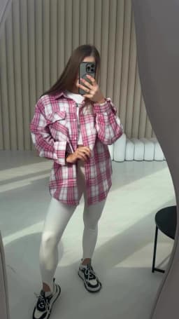 Tossy Casual Printed Patchwork Shirts Top Female Patchwork Lapel Loose Contrast Long Sleeve Elegant Coat For Women Summer Top