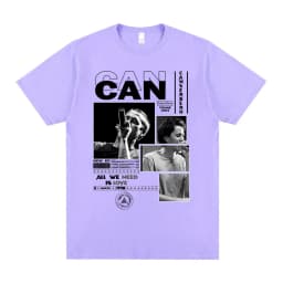 Rapper Canserbero All We Need Is Love Graphic Print T-shirt Men Women Hip Hop Fashion Tshirt Unisex Cotton Vintage T-shirts Tops