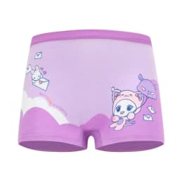 4Pcs/Lot Soft Cotton Children Underwear Cute Cartoon Girls Boxer Briefs Breathable Double-layer Crotch Age 2-9 Panties For Girls