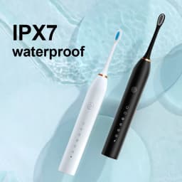 Electric Ultrasonic Toothbrush Six Speed Mode Home Soft Hair USB Charging Waterproof Adult Tooth Cleaner Automatic Couple Set