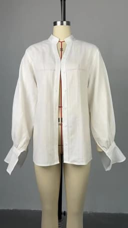 Fashion White Shirts Women Long Sleeve Oversize Blouse 2025 New Spring Summer Basic Tops Cotton Chic Shirt for Women