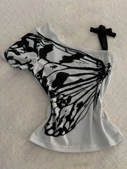 Sexy Off shoulder Summer T shirt Women Korean Harajuku Aesthetic Print Short sleeve Body Tops Female Tees Cotton Front Bow Tied