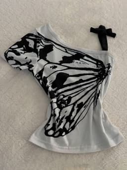 Sexy Off shoulder Summer T shirt Women Korean Harajuku Aesthetic Print Short sleeve Body Tops Female Tees Cotton Front Bow Tied