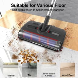 Automatic Sweeper Electric Cleaning Mop Pet Hair Sweeping Machine Cordless Hard Floor Cleaner USB Charging Electric Sweeping Mop