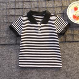 Summer Clothes for Children Baby Boys Girls Striped T-Shirt And Shorts 2pcs Set Toddler Fashion Tracksuit