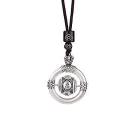 Vintage Relief Lotus Safety Buckle Pendant For Men Jewelry Blessing Om Mani Padme Hum Bead Male Choker Accessories