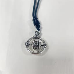 Vintage Relief Lotus Safety Buckle Pendant For Men Jewelry Blessing Om Mani Padme Hum Bead Male Choker Accessories