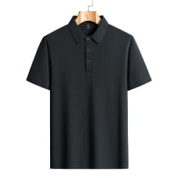 M-9XL Summer Polo Shirt Men New Breathable Mesh Ice Silk Quick-drying Short-sleeved T-shirt Elastic Sports Tops Men Clothing