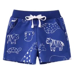 Jumping Meters Summer Shorts For Boys Girls Pockets Stripe Baby Drawstring Toddler Short Pants Fashion Kids Clothes
