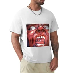 In the Court Of The Crimson King - King Crims×n T-Shirt Customs Design Your Own Oversized Mens Casual Tshirts Men Short Sleeves