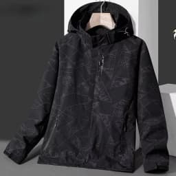 Mens Korean Fashion Waterproof Jackets for Women Sports Reflective Sun Protection Clothing Outdoor Hunting Trekking Windbreakers