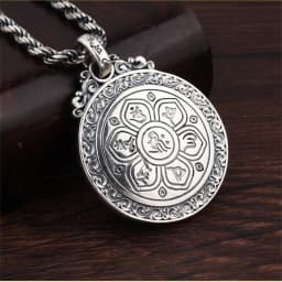 Twelve Zodiac Protecting Buddha Pendant For Men Jewelry Blessing Avalokitesvara Amitabha Samantabhadra Amulet Necklace Lady Gift