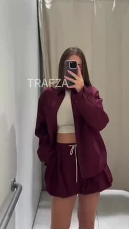 MUJER 2025 Balloon Skirt Sets for Women 2 Pieces Mini Skirt Women's Suits Two Pieces Set Long Sleeve Zipper Jacket Woman Outfit