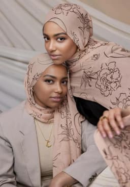 1Pcs Fashion Watercolor Print Hijab Islam Ramadan Women Bohemian Soft Muslim Hijabs Foulard Femme Shawl Wrap Scarf Headscarf