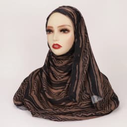 1Pcs Fashion Watercolor Print Hijab Islam Ramadan Women Bohemian Soft Muslim Hijabs Foulard Femme Shawl Wrap Scarf Headscarf