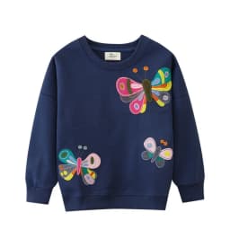 Jumping Meters 2-7T Rainbow Girls Sweatshirts Bunny Embroidery Long Sleeve Baby Hooded Sport Shirts Autumn Spring Clothes