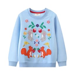 Jumping Meters 2-7T Rainbow Girls Sweatshirts Bunny Embroidery Long Sleeve Baby Hooded Sport Shirts Autumn Spring Clothes