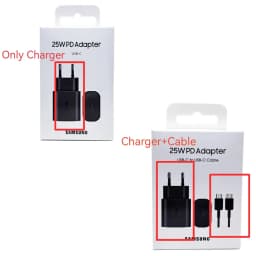 For Samsung 25W Super Fast Charger Galaxy S24FE S24Ultra S23 S22 FLip Fold 2 3 4 5 6 A06 A16 A15 A35 A55 Adapter Quick Charging