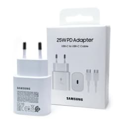 For Samsung 25W Super Fast Charger Galaxy S24FE S24Ultra S23 S22 FLip Fold 2 3 4 5 6 A06 A16 A15 A35 A55 Adapter Quick Charging