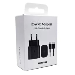 For Samsung 25W Super Fast Charger Galaxy S24FE S24Ultra S23 S22 FLip Fold 2 3 4 5 6 A06 A16 A15 A35 A55 Adapter Quick Charging