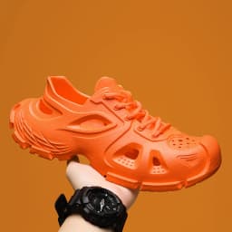 2025 New Trendy Men's Sandals Outdoor Wear Thickened Anti-slip Wear-resistant Fashion EVA Moulded Couples Clog Shoes Wholesale