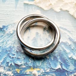 Infinity of Love Ring Knot Fine Jewerly For Women Men Winter Brand New Vintage Gift In 925 Sterling Silver