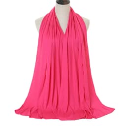 Premium Modal Cotton Jersey Hijab Scarf Long Muslim Shawl Plain Soft Turban Tie Head Wraps For Women Africa Headband 170x60cm