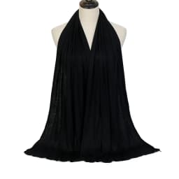 Premium Modal Cotton Jersey Hijab Scarf Long Muslim Shawl Plain Soft Turban Tie Head Wraps For Women Africa Headband 170x60cm