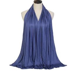 Premium Modal Cotton Jersey Hijab Scarf Long Muslim Shawl Plain Soft Turban Tie Head Wraps For Women Africa Headband 170x60cm