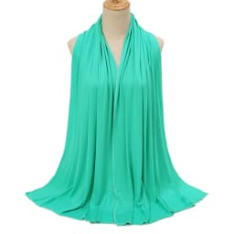 Premium Modal Cotton Jersey Hijab Scarf Long Muslim Shawl Plain Soft Turban Tie Head Wraps For Women Africa Headband 170x60cm