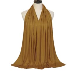 Premium Modal Cotton Jersey Hijab Scarf Long Muslim Shawl Plain Soft Turban Tie Head Wraps For Women Africa Headband 170x60cm