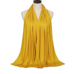 Premium Modal Cotton Jersey Hijab Scarf Long Muslim Shawl Plain Soft Turban Tie Head Wraps For Women Africa Headband 170x60cm