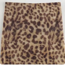 Women Leopard Tulle Midi Skirt Summer Fashion High Waist Elasticated Waistband Long Skirts Streetwear