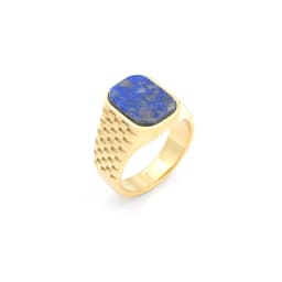 R3259 Men's High Quality 316L Stainless Steel Multi-color Gemstone Style Rings