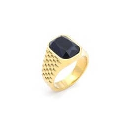 R3259 Men's High Quality 316L Stainless Steel Multi-color Gemstone Style Rings