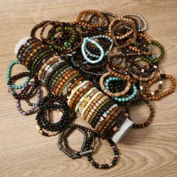 10/20/30/50Pcs/Lot Fashion Retro Elastic Men Women Bracelets Stackable Party Jewelry Gifts Randomly Shipped